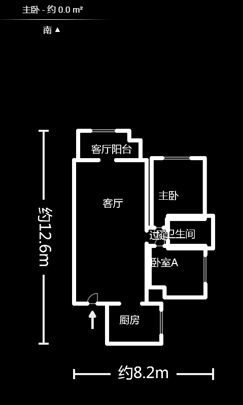 北京御园一二期（国泰嘉园）  2室2厅1卫   130.00万户型图