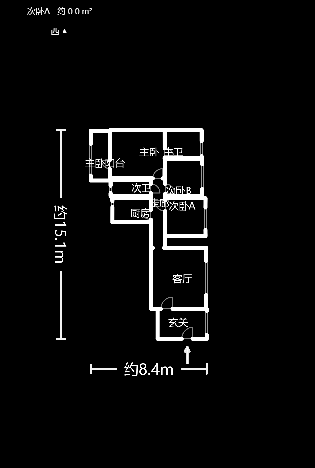 锦璨家园  3室2厅2卫   63.00万户型图