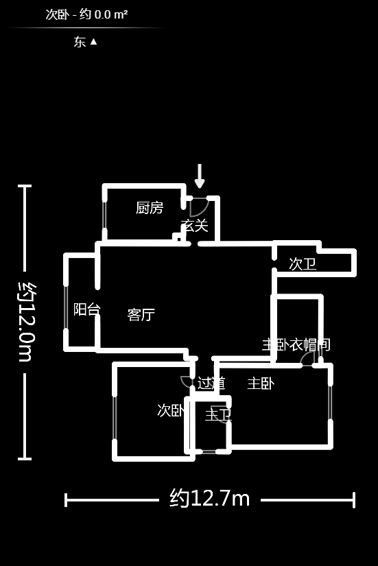 诚兴园  3室2厅1卫    97.0万 诚兴园  3室2厅1卫    97.0万户型图