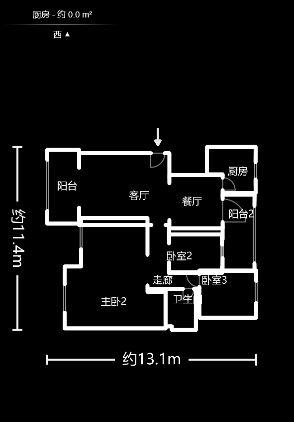 鹏基诺亚山林  4室2厅2卫    130.0万 鹏基诺亚山林  4室2厅2卫    130.0万户型图