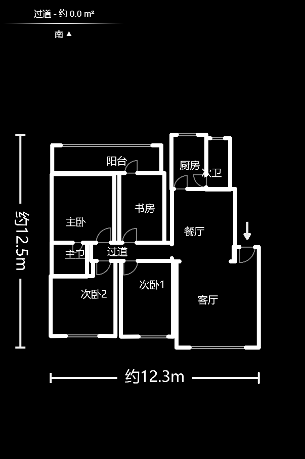 銀杉雅園  4室2廳2衛(wèi)    108.0萬戶型圖