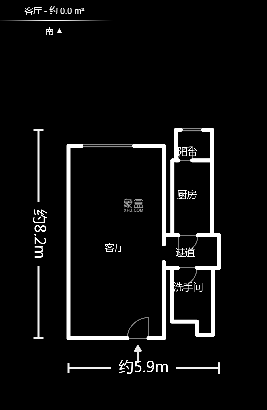 地質(zhì)家園一、二期（地泰人民公館）  1室1廳1衛(wèi)   64.60萬