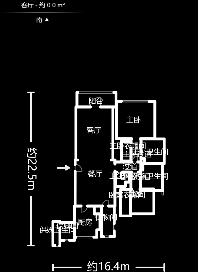 万达公馆  3室2厅4卫    17000.0元/月室内图1