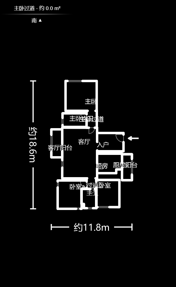 三一街区  3室2厅2卫   85.00万户型图