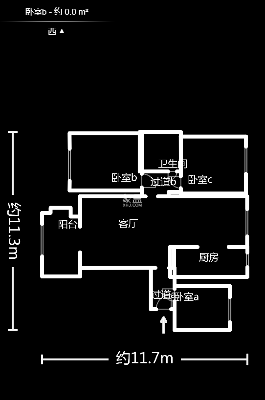 歐萊雅郡  3室1廳1衛(wèi)   100.00萬