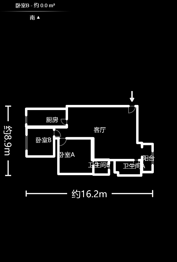 都市春天  2室2厅2卫   111.60万户型图