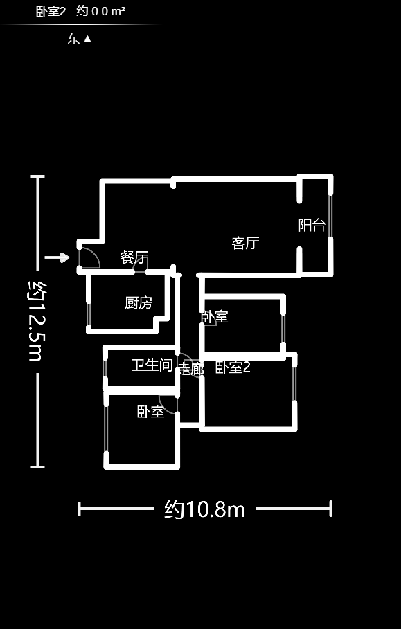 辉宏橄榄城  4室2厅1卫   103.00万户型图