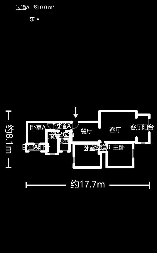 西子湖畔沃府  3室2厅1卫    115.0万户型图