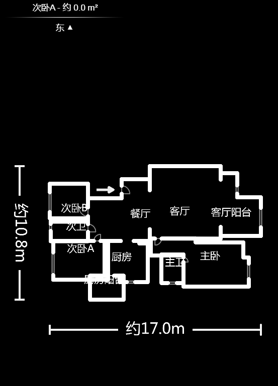 怡和山庄  4室2厅2卫   142.00万户型图
