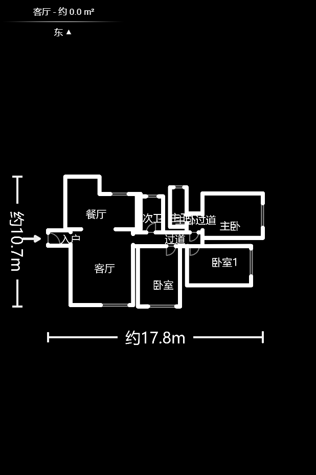 西南明苑  3室2厅1卫   159.80万户型图