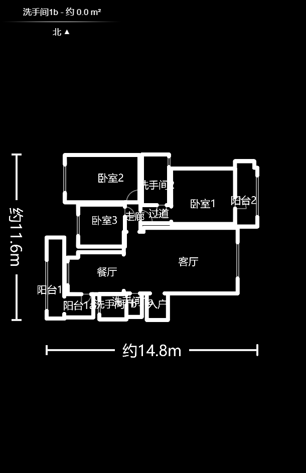 香溢豪庭  3室2廳2衛(wèi)    112.9萬戶型圖