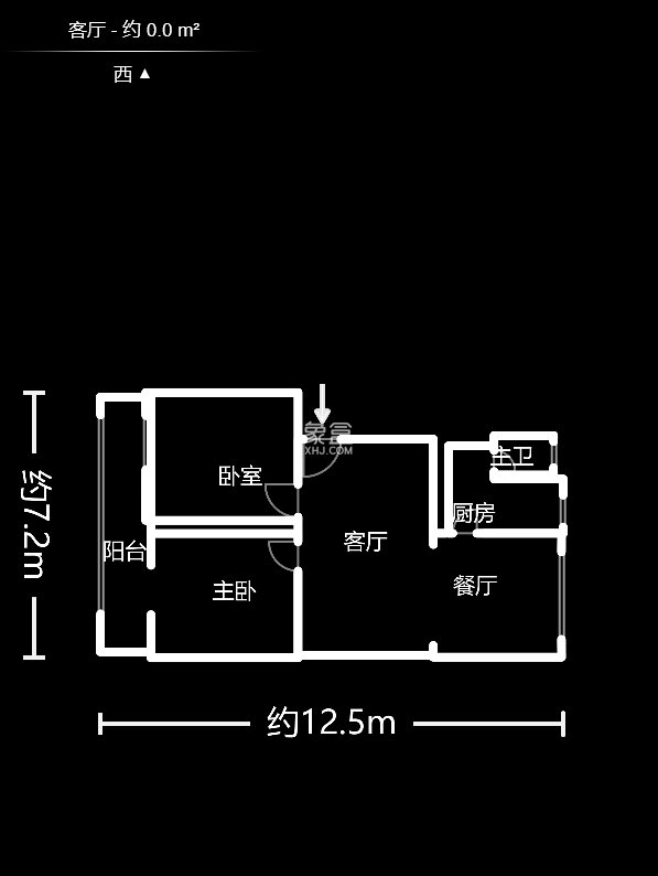 湘绣研究所南院  3室2厅1卫   49.50万户型图