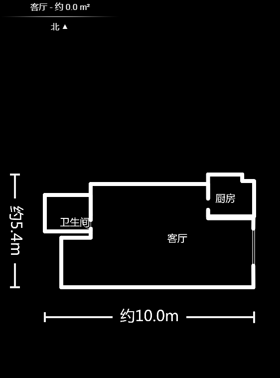 天健芙蓉盛世一期  1室1厅1卫   37.00万户型图