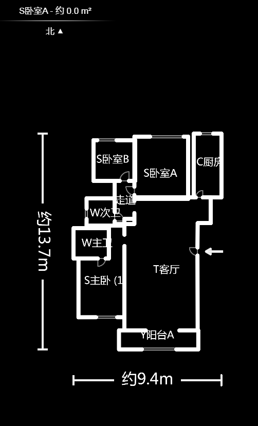 绿雅园  3室2厅2卫   110.00万户型图