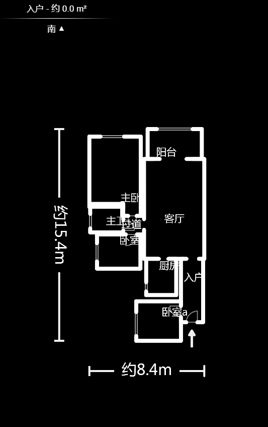 花样年华  3室2厅1卫   65.00万户型图