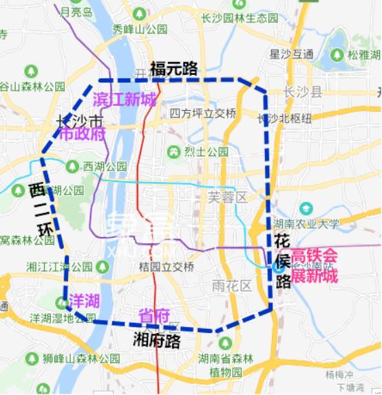 长沙市8号地铁线路图图片