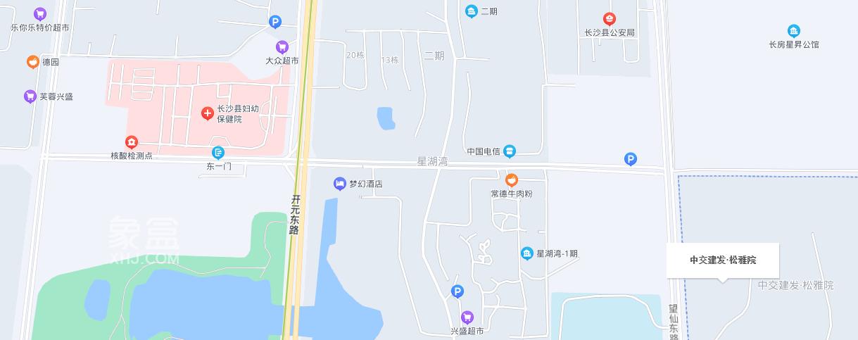 中交建发松雅院新中式高品质小区临松雅湖带3号线地铁