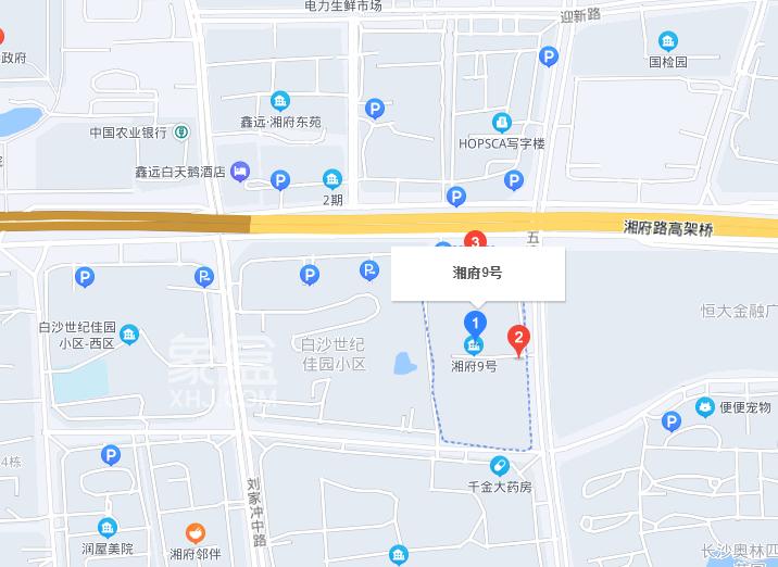 湘府9号小区怎么样，地址在哪里，属于哪个区什么街道，临近1号线省政府.清风地铁站