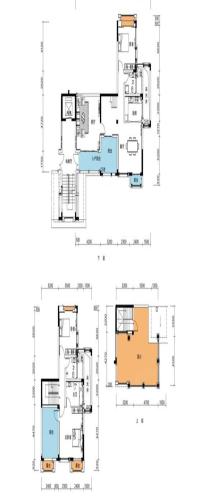 橘郡礼顿山户型图