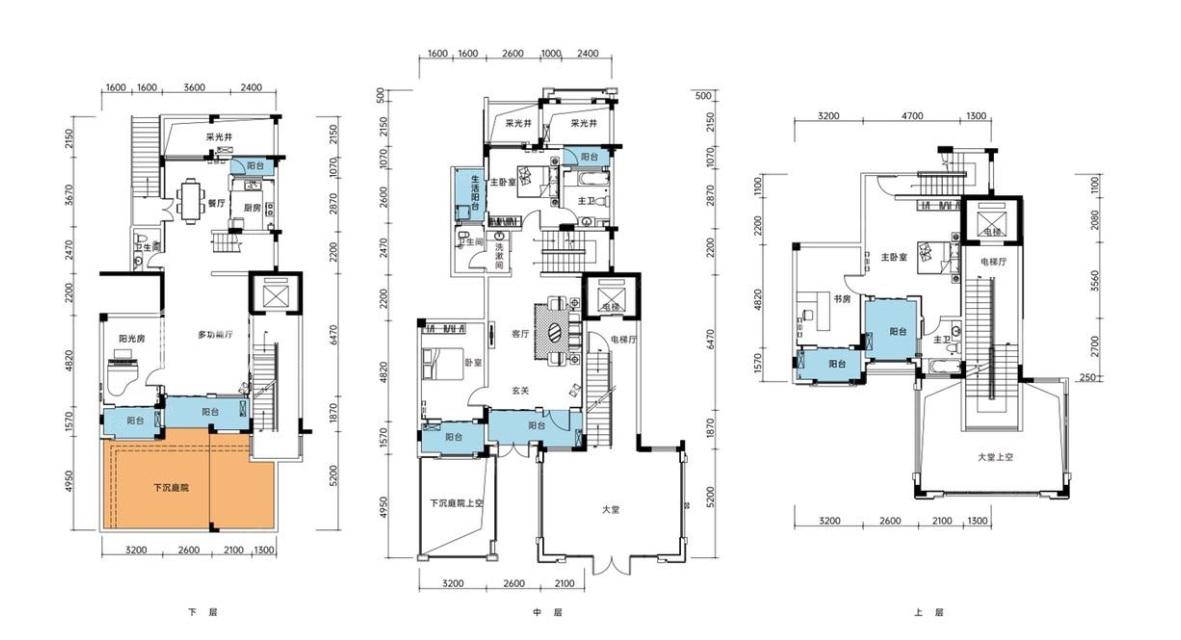 橘郡礼顿山户型图