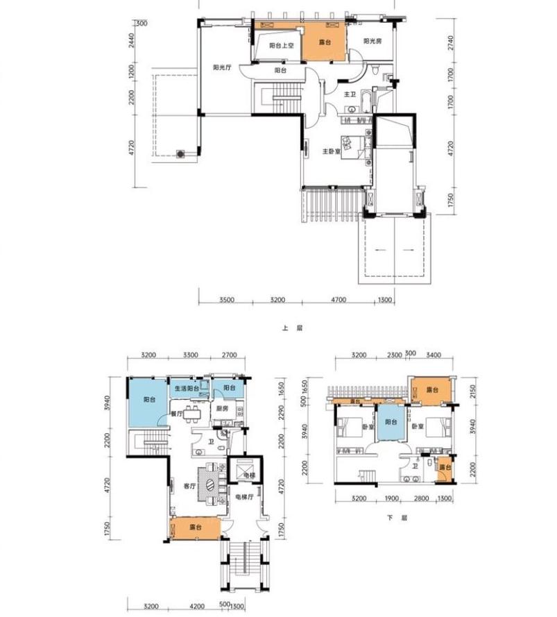 橘郡礼顿山户型图