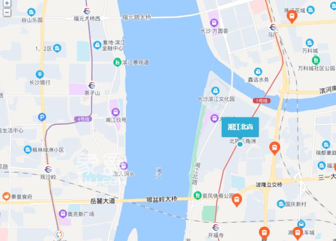长沙开福区租房推荐：湘江北尚，地铁1号线成熟商圈租房小区