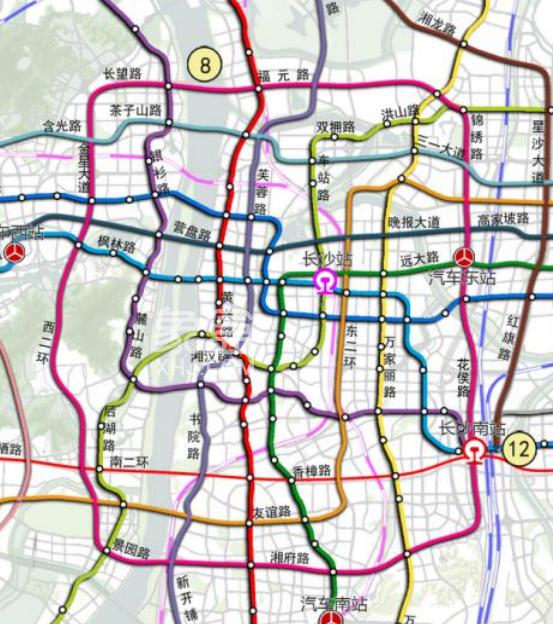 轨道交通第四期建设规划相关招标公告,长沙地铁第四轮规划拟研究正线