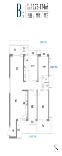 北辰三角洲户型图