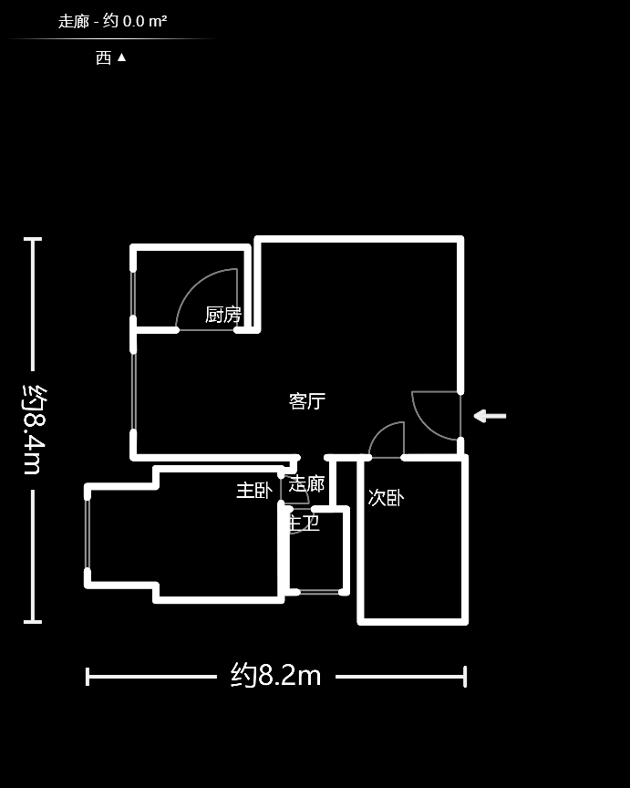 开源鑫苑  2室2厅1卫   48.00万户型图
