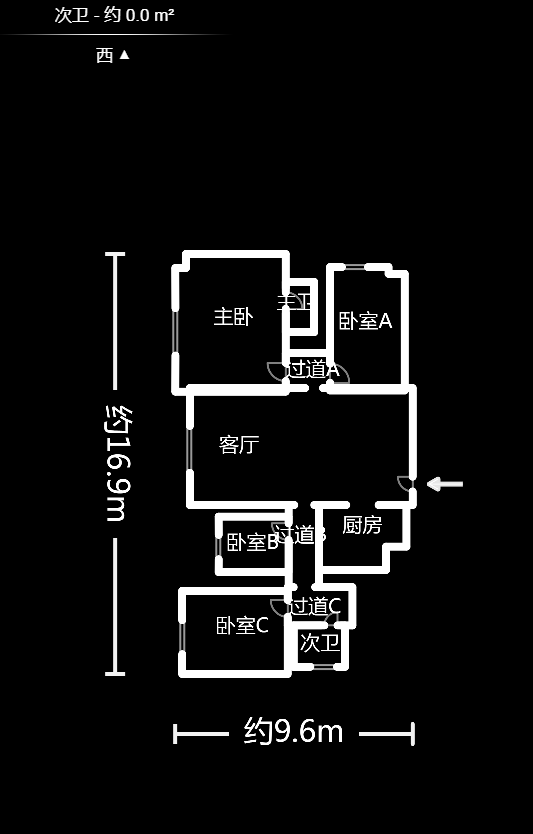 远洋外滩壹号 4室2厅2卫 270.0万 远洋外滩壹号 4室2厅2卫 270.0万户型图