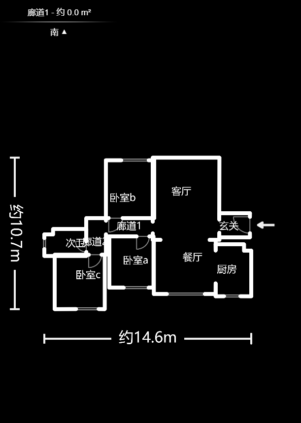 梅溪湖金茂悦（金悦雅苑）  4室2厅2卫   226.00万户型图