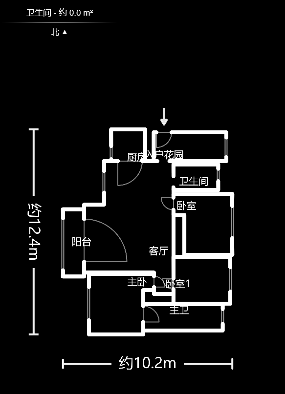 江山帝景雅典  3室2廳2衛(wèi)    139.8萬(wàn)戶型圖