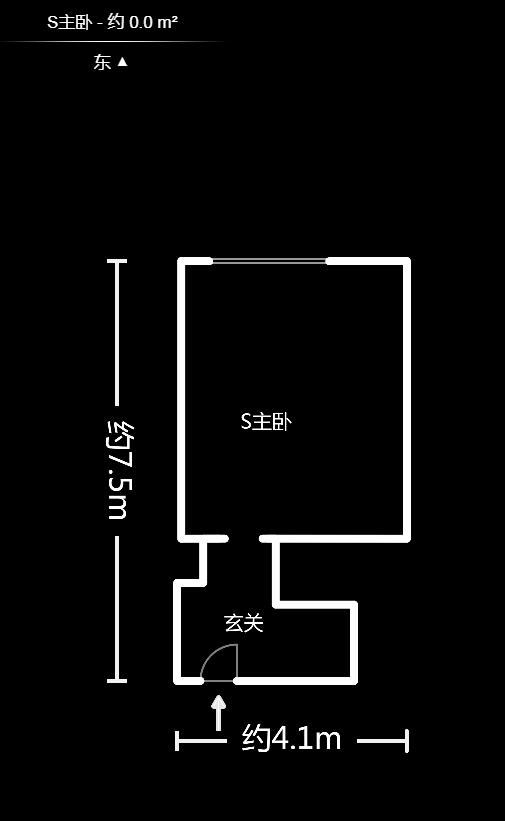 嘉斯茂购物广场（国中星城）  1室1厅1卫    28.0万户型图
