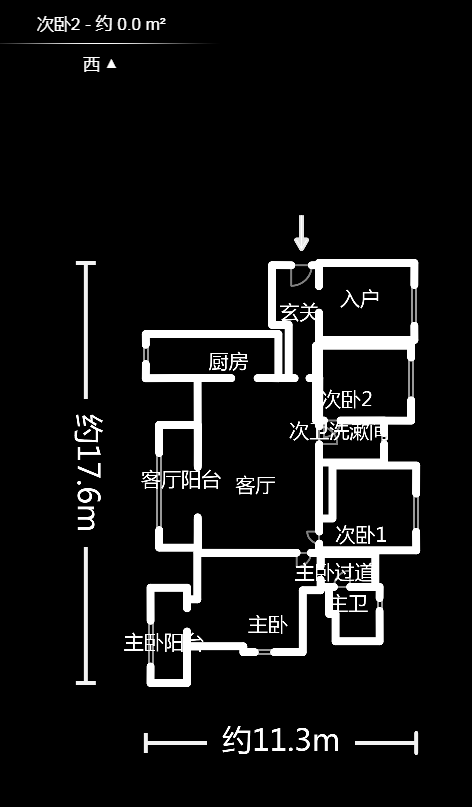 世茂外滩里(世茂铂翠湾三期)  4室2厅2卫    318.0万 世茂外滩里(世茂铂翠湾三期)  4室2厅2卫    318.0万户型图
