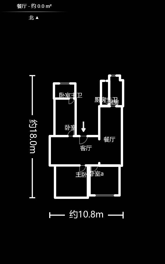 湘绣城  3室1厅1卫    30.0万户型图