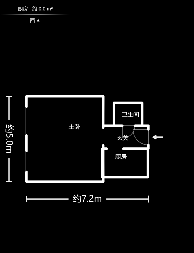 广泰锦苑  1室1厅1卫   40.00万户型图