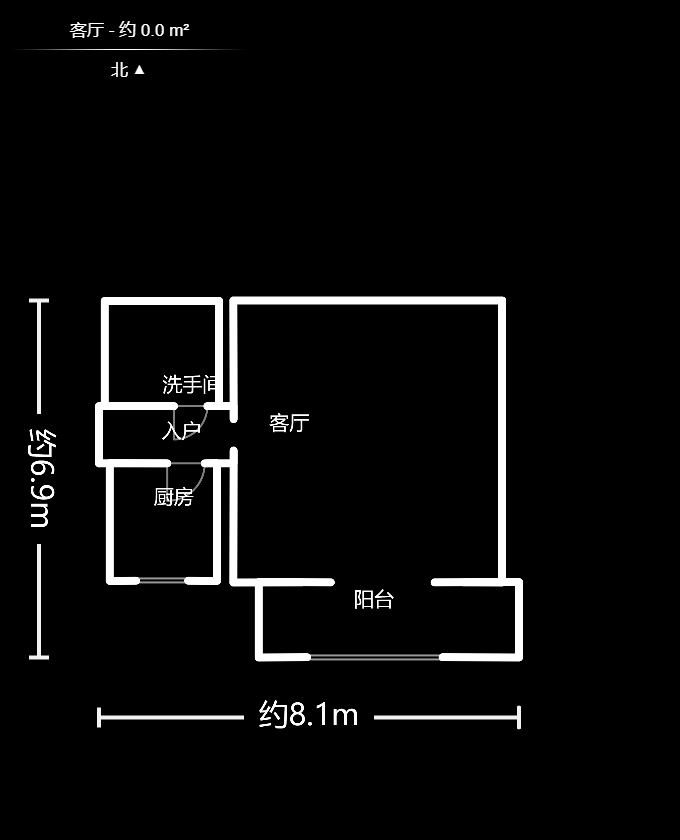 新芙蓉之都 1室1厅1卫 62.0万 新芙蓉之都 1室1厅1卫 62.0万户型图