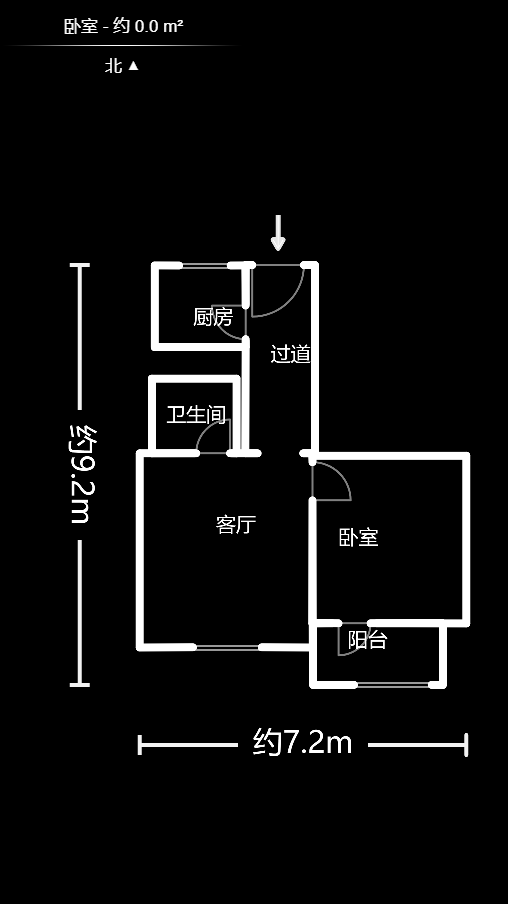 康乃馨老年生活示范城  1室1厅1卫    27.0万户型图