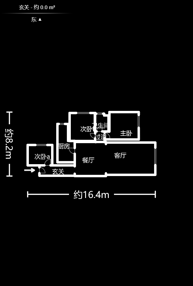 润和之悦(金泽园) 2室2厅1卫 1600.0元/月 润和之悦(金泽园) 2室2厅1卫 1600.0元/月户型图