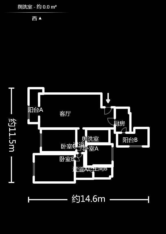 康斯丹郡（融程领秀佳园）  3室2厅2卫   125.00万户型图