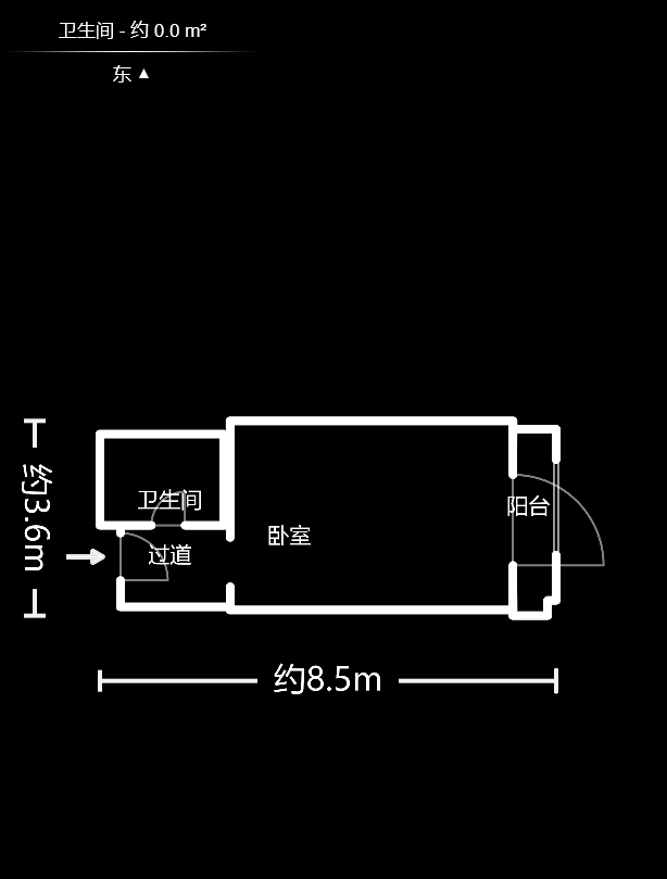 气象佳园 1室1厅1卫 21.98万 气象佳园 1室1厅1卫 21.98万户型图