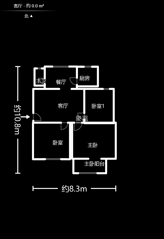 湖南省農(nóng)業(yè)廳  3室2廳1衛(wèi)   110.00萬