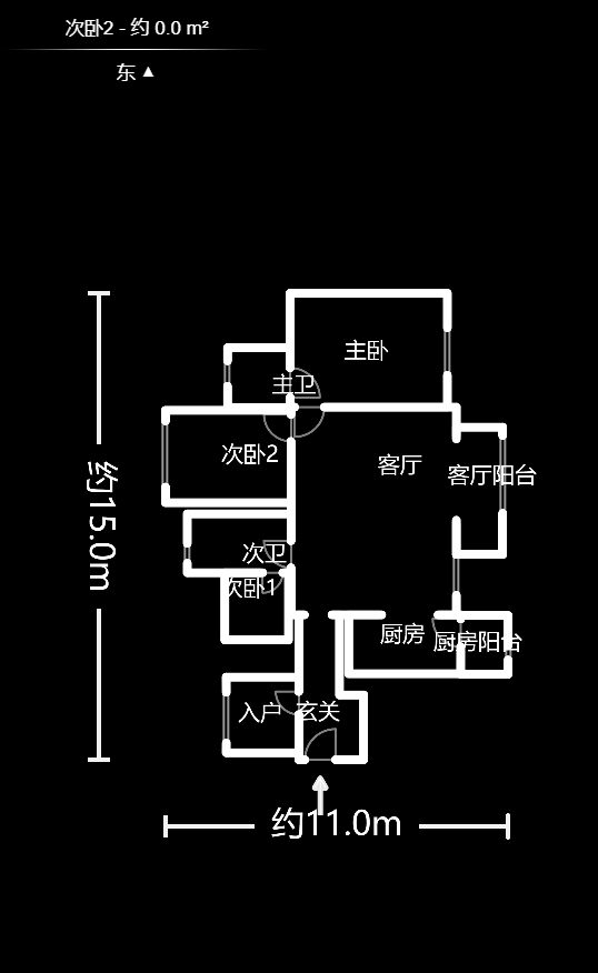 世茂外滩里（世茂铂翠湾三期）  4室2厅2卫    5500.0元/月室内图1