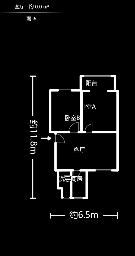 楊家山散盤 3室2廳1廚1衛(wèi) 42.00萬戶型圖