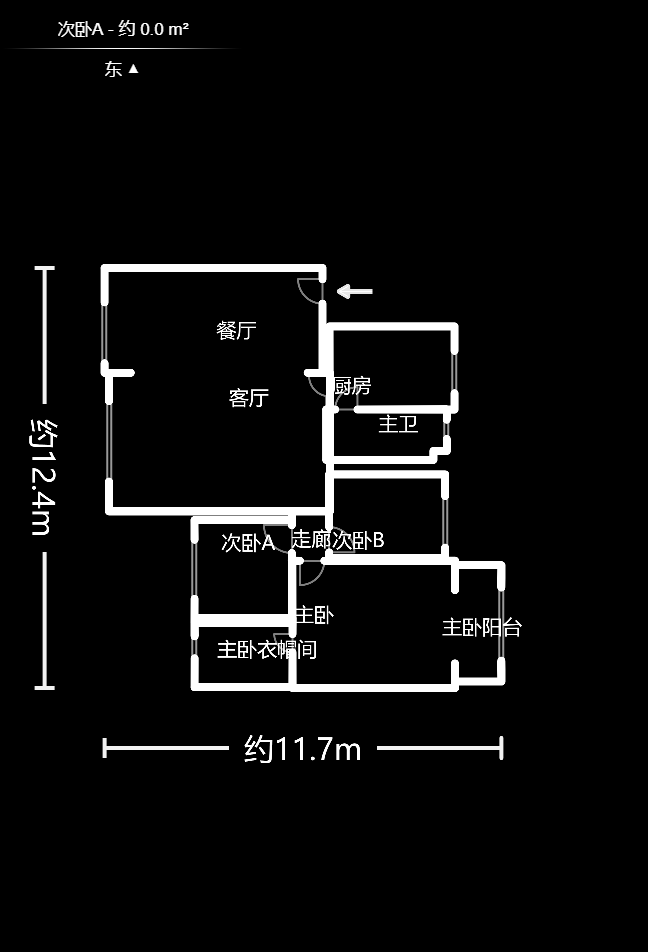 中建芙蓉嘉苑  3室2厅1卫   152.00万户型图
