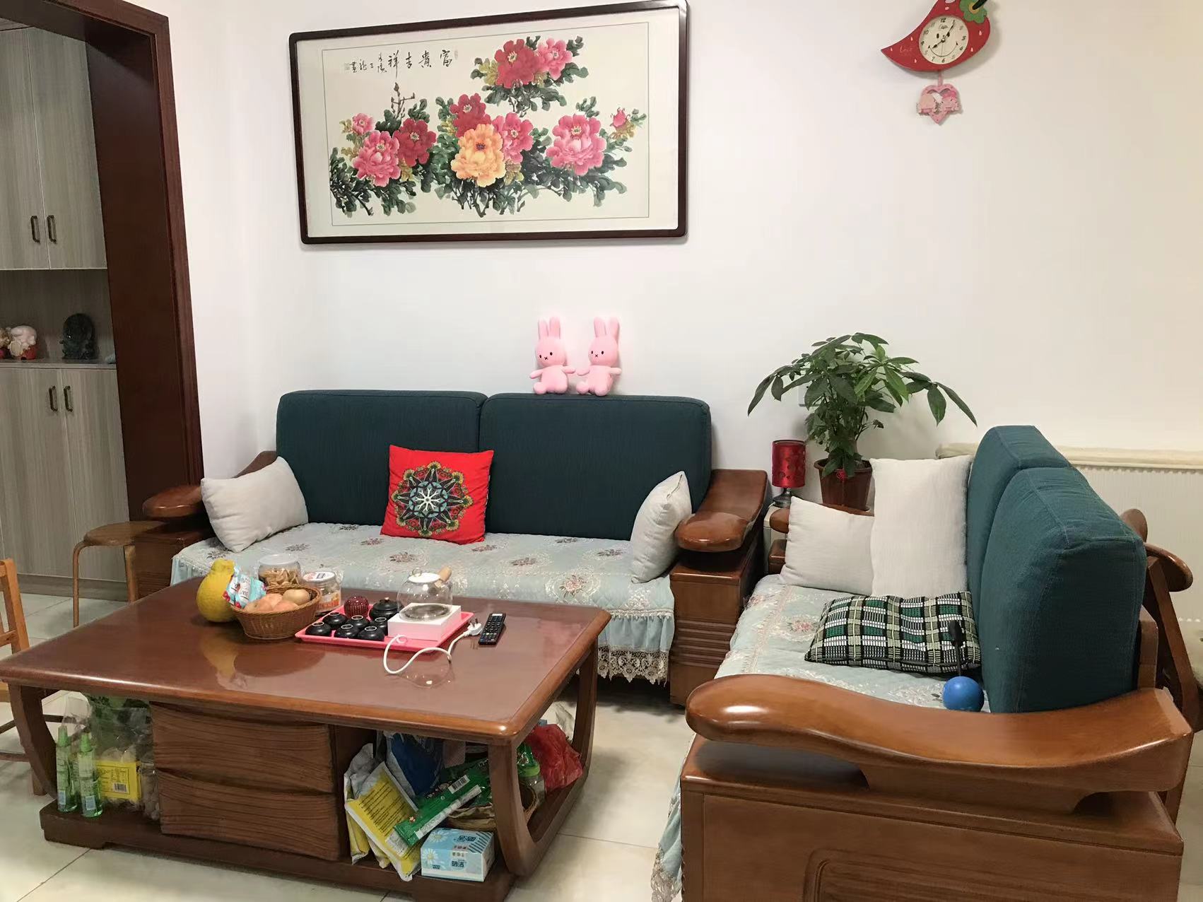 桂花城 3室2厅1卫 83.8万 桂花城 3室2厅1卫 83.8万客厅