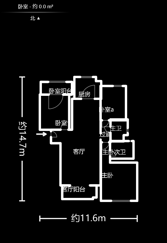 三一街区  3室2厅2卫   102.10万户型图