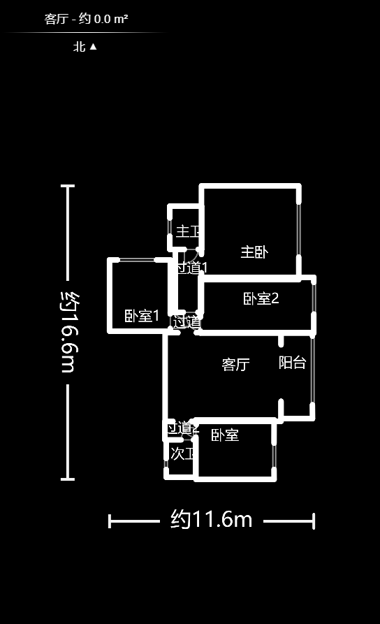 浏阳河畔家园  4室2厅1卫   178.00万户型图