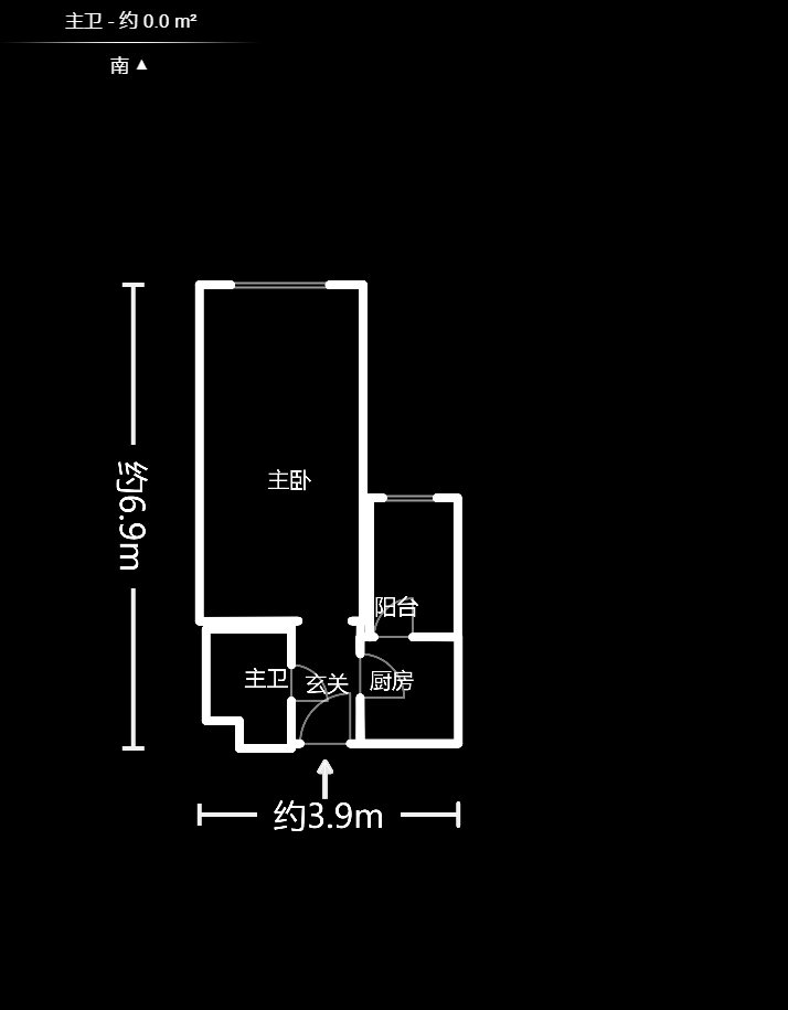 中建芙蓉工社  1室1厅1卫   31.00万户型图