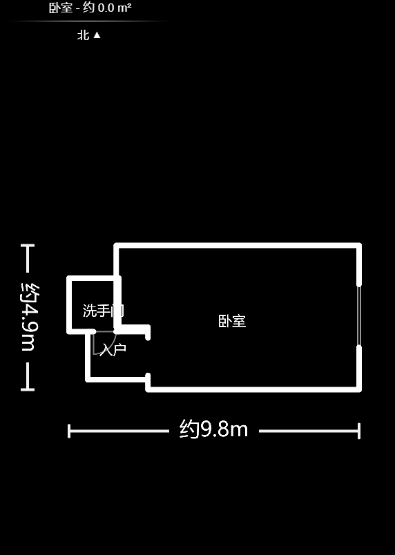 三重星都心  1室1厅1卫   34.80万户型图